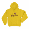 Audrey Hobert Clown Heart Unisex Hoodie Yellow